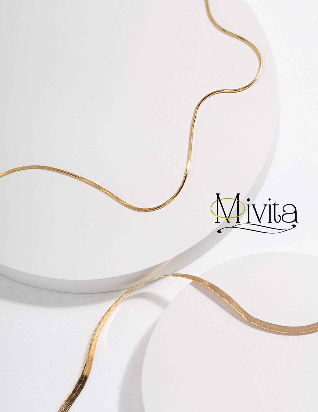 Moivita Sterling Silver Snake Chain Necklace - Your Perfect Mix-and-Match Essential